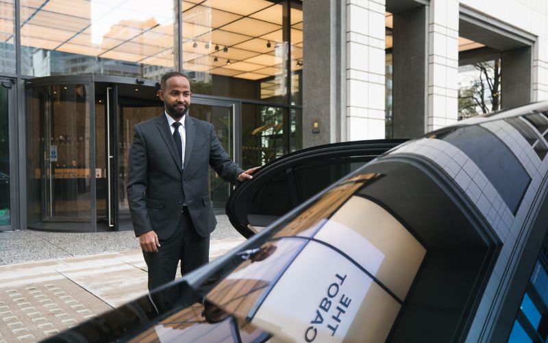 Chauffeur in London